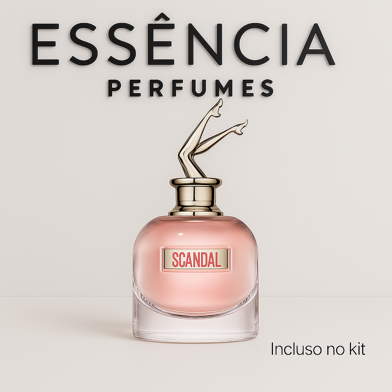 KIT 3 PERFUMES FEMININOS IMPORTADOS (100ml cada) | GOOD GIRL + FAKHAR ROSE + SCANDAL [ESQUENTA BLACK FRIDAY]