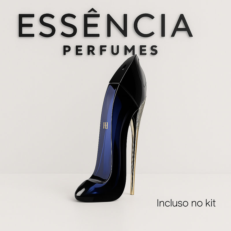 KIT 3 PERFUMES FEMININOS IMPORTADOS (100ml cada) | GOOD GIRL + FAKHAR ROSE + SCANDAL [ESQUENTA BLACK FRIDAY]