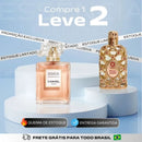 Kit 2 Perfumes Femininos Importados (100ml cada)  - Coco Chanel + Royal Amber
