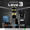 Kit 3 Perfumes Masculinos Importados (100ml cada)  -  Asad Lattafa+ Bleu de Chanel + Invictus Victory