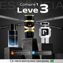 Kit 3 Perfumes Masculinos Importados (100ml cada)  -  Asad Lattafa+  Sauvage Dior + Phantom