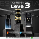 Kit 3 Perfumes Masculinos Importados (100ml cada)  -  Asad Lattafa + Sauvage Dior + Invictus Victory