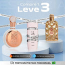 Kit 3 Perfumes Femininos Importados (100ml cada)  - Yara Lattafa +  Fakhar + Royal Amber
