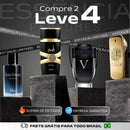 Kit 4 Perfumes Masculinos Importados (100ml cada)  - Asad Lattafa + Sauvage Dior + Invictus Victory + One Million