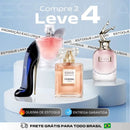 Kit 4 Perfumes Femininos Importados (100ml cada)  - Good Girl + Scandal + La Vie + Coco Chanel