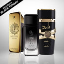 KIT 3 PERFUMES MASCULINOS IMPORTADOS (100ml cada) | ASAD LATTAFA + ONE MILLION + 212 VIP BLACK [ESQUENTA BLACK FRIDAY]
