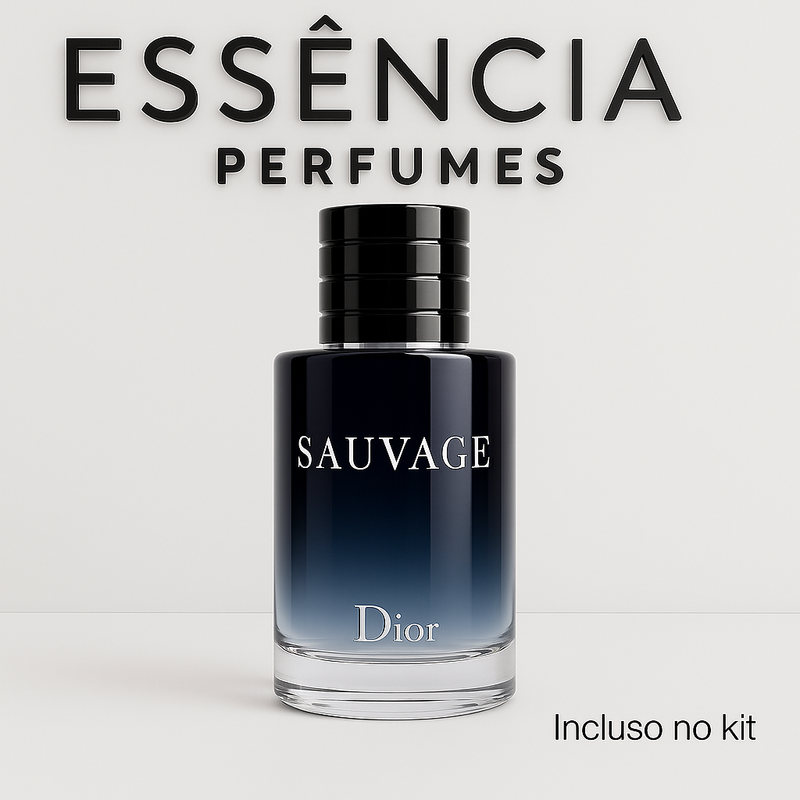 KIT 3 PERFUMES MASCULINOS IMPORTADOS (100ml cada) | ASAD LATTAFA + ONE MILLION + SAUVAGE DIOR [ESQUENTA BLACK FRIDAY]